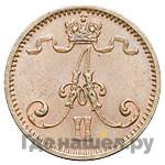 1 пенни 1872 года  Для Финляндии