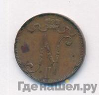 5 пенни 1905 года  Для Финляндии