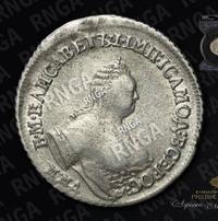 Полуполтинник 1756 года ММД МБ