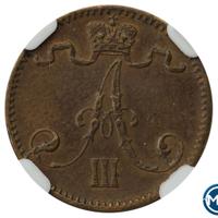 1 пенни 1888 года  Для Финляндии