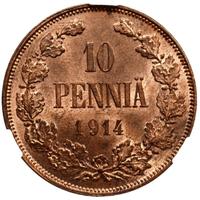 10 пенни 1914 года  Для Финляндии