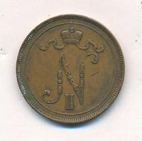 10 пенни 1907 года  Для Финляндии