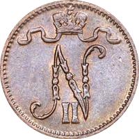 1 пенни 1913 года  Для Финляндии