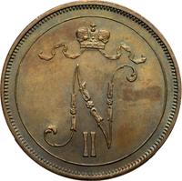 10 пенни 1899 года  Для Финляндии