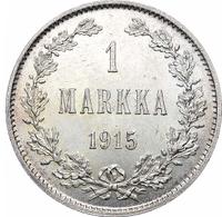 1 марка 1915 года S Для Финляндии