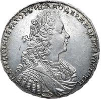 1 рубль 1729 года