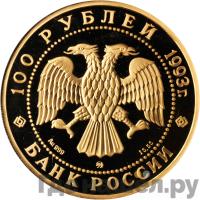 100 рублей 1993 года  Русский балет