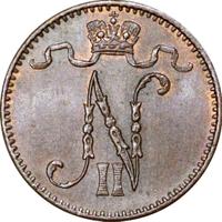 1 пенни 1914 года  Для Финляндии