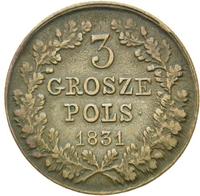 3 гроша 1831 года
