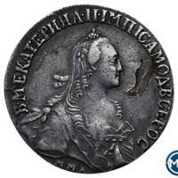 Полуполтинник 1774 года ММД СА