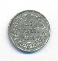 25 пенни 1910 года L Для Финляндии