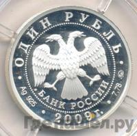 1 рубль 2009 года ММД