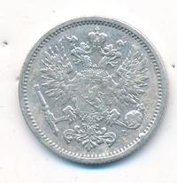 50 пенни 1891 года L Для Финляндии