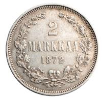 2 марки 1872 года S Для Финляндии