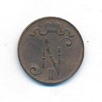 5 пенни 1907 года  Для Финляндии