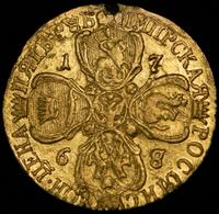 5 рублей 1768 года
