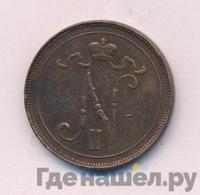 10 пенни 1909 года  Для Финляндии