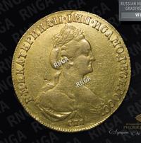 10 рублей 1780 года