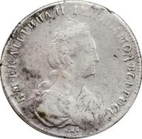 1 рубль 1778 года СПБ ФЛ