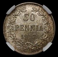 50 пенни 1917 года