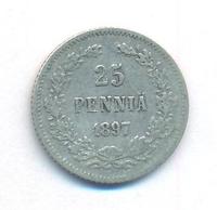 25 пенни 1897 года L Для Финляндии