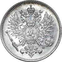 25 пенни 1913 года S Для Финляндии