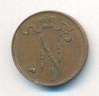 5 пенни 1914 года  Для Финляндии