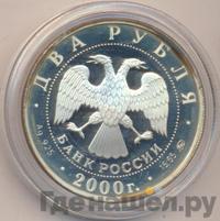 2 рубля 2000 года ММД