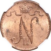 1 пенни 1916 года  Для Финляндии