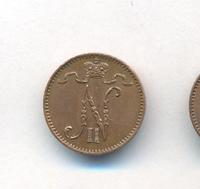 1 пенни 1906 года  Для Финляндии