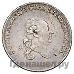 Талер 1780 года  Петр Брион