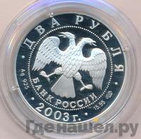 2 рубля 2003 года СПМД