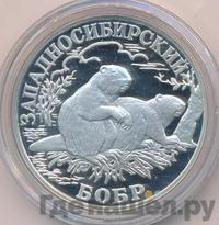 1 рубль 2001 года СПМД