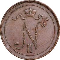 10 пенни 1911 года  Для Финляндии