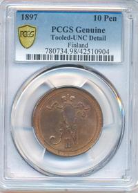 10 пенни 1897 года  Для Финляндии