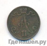5 пенни 1872 года  Для Финляндии