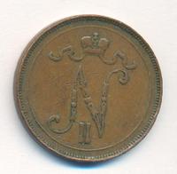 10 пенни 1907 года  Для Финляндии
