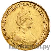 5 рублей 1781 года