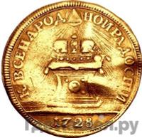 Жетон 1728 года