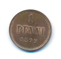 1 пенни 1899 года  Для Финляндии