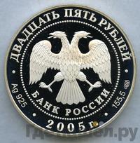 25 рублей 2005 года СПМД