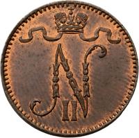 1 пенни 1898 года  Для Финляндии