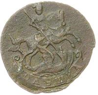 Полушка 1757 года