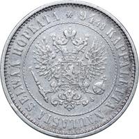 1 марка 1874 года S Для Финляндии