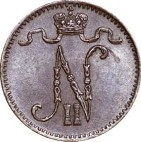 1 пенни 1903 года  Для Финляндии