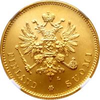 20 марок 1911 года L Для Финляндии