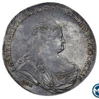1 рубль 1738 года