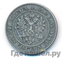 1 марка 1864 года S Для Финляндии