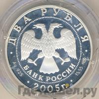 2 рубля 2005 года СПМД