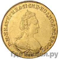 5 рублей 1782 года